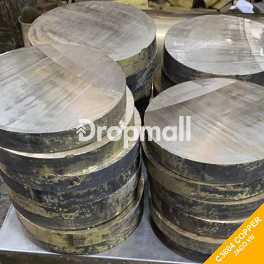 Đồng vàng C3604 tròn phi 250 đến 500mm China Trung Quốc
