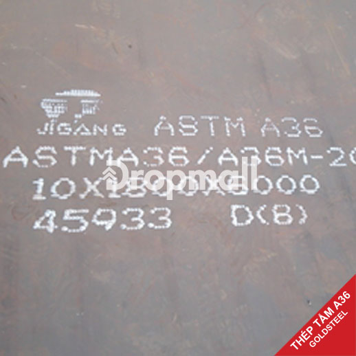 Thép tấm A36 China Trung Quốc - Sơn Đen