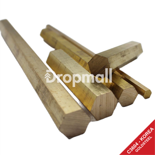 Đồng thau vàng lục giác C3604 China Trung Quốc - Vàng thau