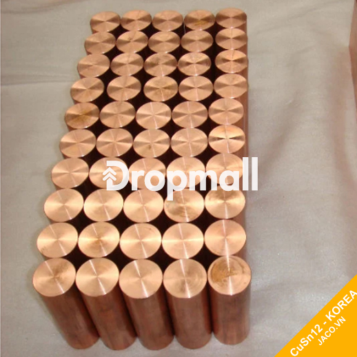 Đồng tròn hợp kim thiếc CuSn12-C Tin Bronze Korea Hàn Quốc - Đồng CuSn12
